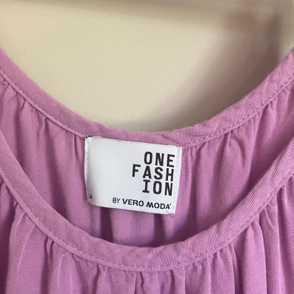 VERO Moda Lilac purple romper with pockets EU 34 fits US size XS - Picture 4 of 5